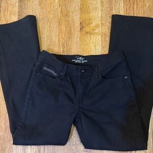 Levi's women’s Bootcut Black Jeans size 8 S/C